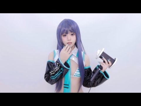 🥰晓美 Xiao Mei ASMR  舔耳口腔音喘息 Ear Licking  Licking And Eating Ear Licking