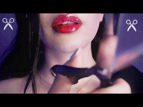 ASMR Negative Energy Removal✂️Scissors Cutting + Fire Sounds for Deep Relaxation