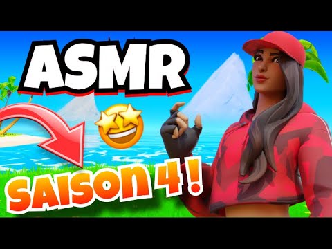 ASMR Français Je DÉCOUVRE la NOUVELLE SAISON sur FORTNITE ! 😴💤 (incroyable)