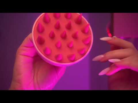 ASMR - Inaudible Whispers ✨ Hair Care Treatments | Layered Sounds