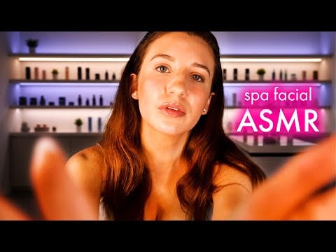 ASMR Facial Spa Appointment ✨ Ultimate Relaxation & Skincare Treatment, Pampering & Gentle Tingles