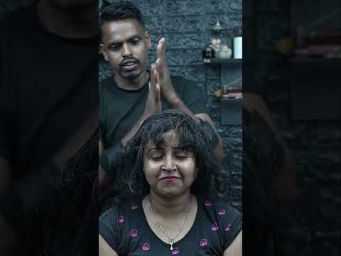 Traditional Indian ASMR Massage Techniques: Unwind Your Body & Mind #shorts