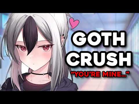 (SPICY) Goth Girl Crush Confesses To You! Roleplay ASMR