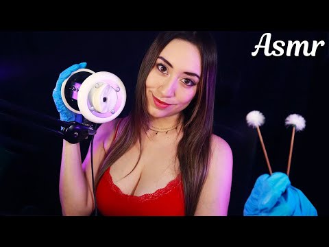 ASMR✨TE HAGO una DELICIOSA LIMPIEZA de Oidos con SONIDOS RICOS 🤤 ASMR Ear cleaning 🧼 Roleplay