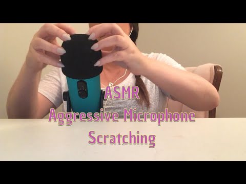 ASMR Aggressive Microphone Scratching