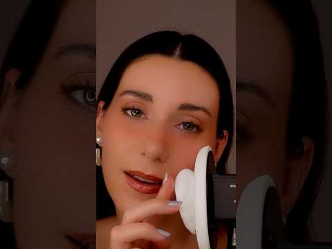 ASMR 👄 MASAJE DE OREJAS & MOUTH SOUNDS 🧡💤 #shorts #short #asmr