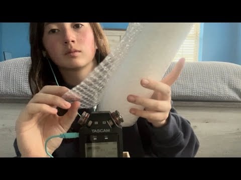 Triggers On The Tascam Mic (asmr)