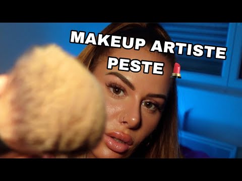 La maquilleuse de luxe peste te juge (skkk, roleplay, brush, scratching, asmr intense...)