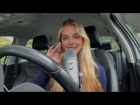 ASMR Up Close Clicky Whispered Rambling and PR Haul ☀️ Tapping