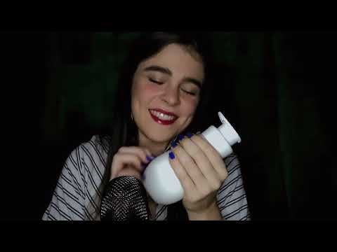 Explorando ASMR Com Mãos (tapping, loção...) 👐🏻 • Exploring ASMR With Hands (tapping, lotion...) 👐🏻