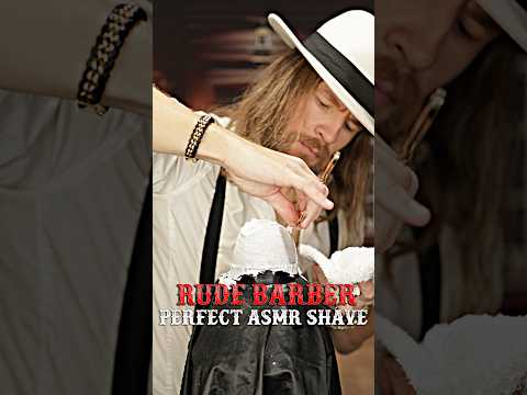 RUDE Barber = Perfect Shave #ASMR ROLEPLAY