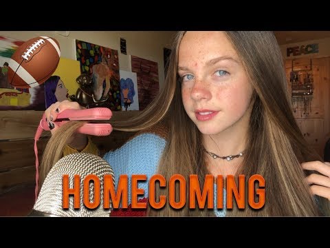 ASMR | GRWM Homecoming