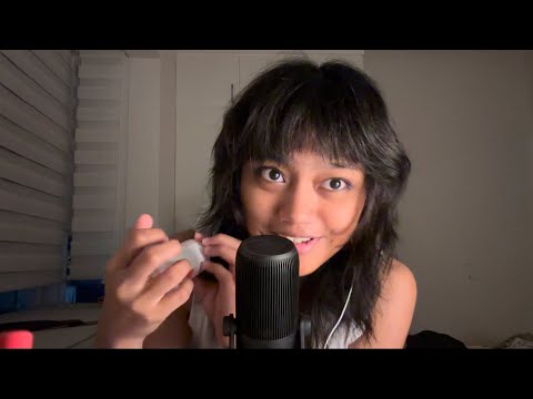 random nonsensical asmr to relax u (tapping, whispering, nd other stuff)