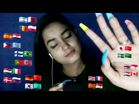ASMR Whispering *Close* in 40 Different Languages