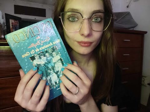 ASMR | Leitura inaudível: "Os Cinco"