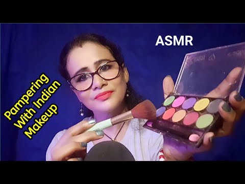 ASMR Gently Pampering You with Indian Makeup 💄RP | Asmr Ghosal | asmr personal attention