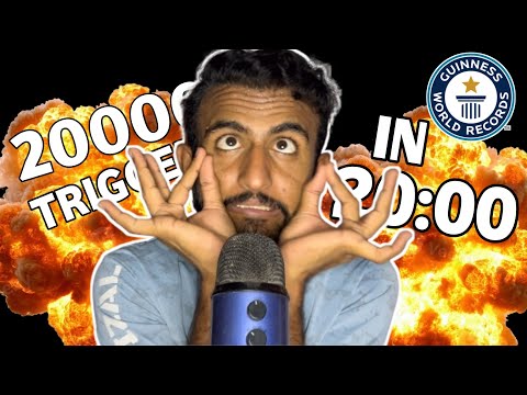 ASMR 20000 TRIGGERS IN 20 MINUTES 🔥