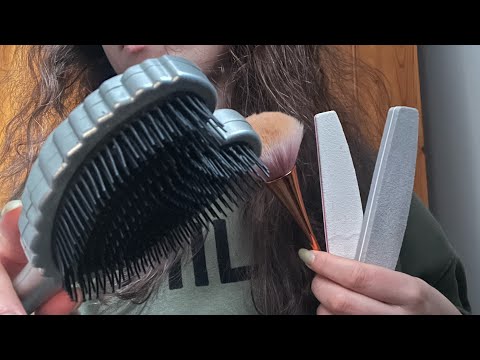 Lofi asmr🎧beauty salon RP🎀doing your makeup, hair and nails 💅- no talking