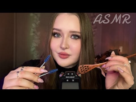 ASMR Для ТЕХ, у кого пропали МУРАШКИ💤Ложечка для меда, слайм 