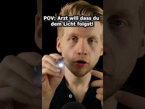 ASMR - POV: Arzt will dass du dem Licht folgst! #shorts #asmr #roleplay #deutscheasmr