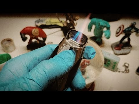 ASMR | Fidgeting With Random Objects, Inspecting Them and Taking Notes (No Talking)