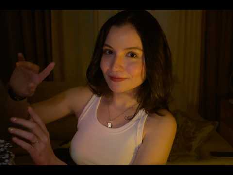 asmr para pessoas cansadas (massagem, voz suave e sussurros)