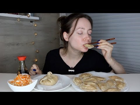 ASMR Whisper Eating Sounds | Homemade DUMPLINGS | So Delicious | Mukbang 먹방