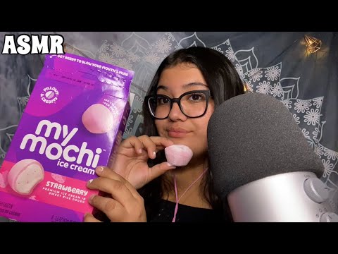 ASMR ~ EATING MOCHI ICE CREAM *MOUTH SOUNDS* 👄