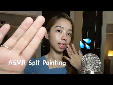 ASMR Spit Painting 💦