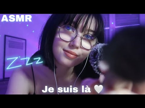 ASMR attention personnelle: je suis là pour toi et je te réconforte 🤍 CLOSE WHISPER + VISUEL