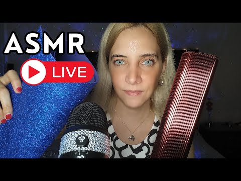 ASMR EN VIVO!! CONVERSAMOS Y COMPARTIMOS ANTES DE DORMIR 💕 😴