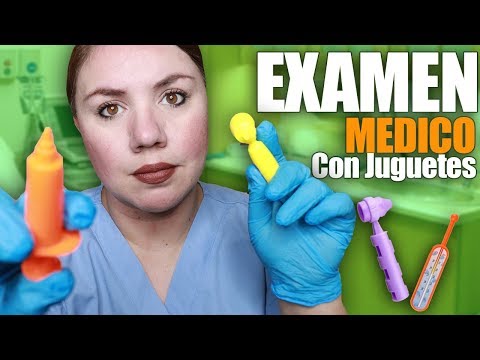 Examen Medico con JUGUETS ASMR Roleplay Español  / Murmullo Latino