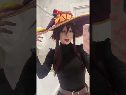 Hat version Megumin #cosplay #anime #cosplayer #konosuba #megumin