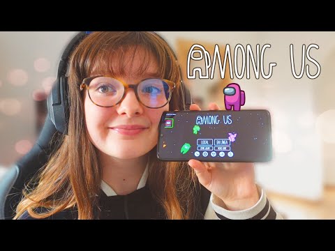 ASMR. Jugando al Among Us con mi familia