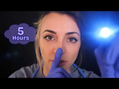5 Hours of Cranial Nerve Exams & Other Tests on You | Soft Spoken ASMR