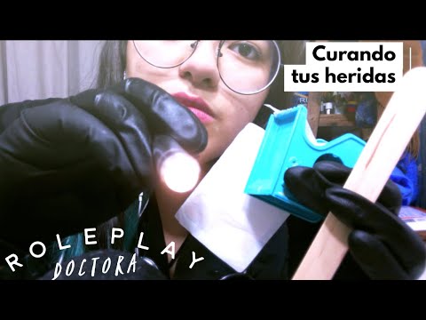 ASMR CHILE / ROLEPLAY MEDICINA: Curando tus heridas ♥ BINAURAL