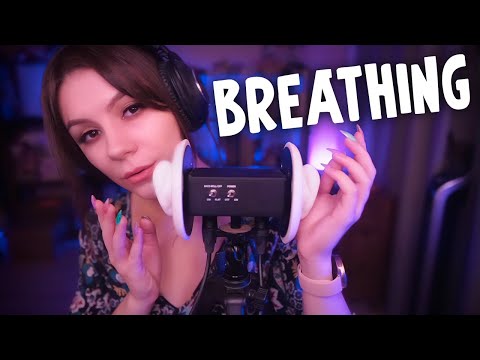 ASMR Ear Blowing and Mic Touching 💎 No Talking