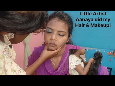Asmr💄💫she’s just 9 but so talented and confident! Such a relaxing and fun ASMR moment 💕”