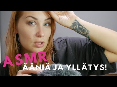 ASMR SUOMI - ÄÄNIÄ JA YLLÄTYS!