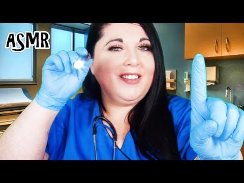 ASMR Cranial Nerve Exam ~ Doctor Roleplay (with Latex Gloves)