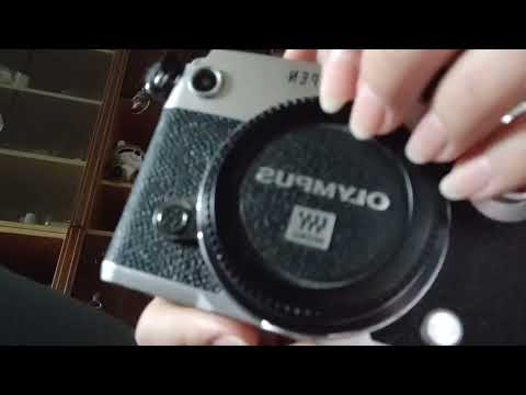 Lo-fi ASMR camera tapping (Olympus Pen) 📸