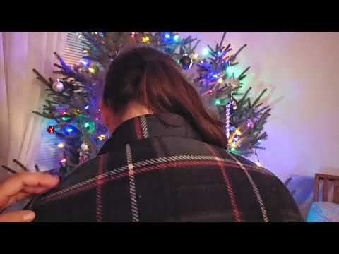 🎅 ASMR Nostalgic Childhood Back Scratching & Tracing Games  - Holiday Themed #10 🎅