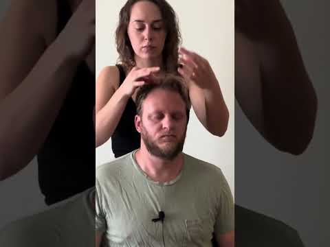 ASMR Hair Pull Head Massage #relaxing #asmr #hairplay #massage #realpersonasmr