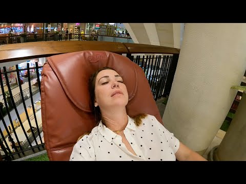 Masaje de silla en un centro comercial de Tailandia 🇹🇭💆🏼‍♀️