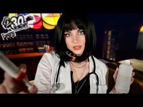 ASMR Suspicious Goth Doctor Experiments On You 💉 Cranial Nerve Exam, Sensory Test, Medical Roleplay