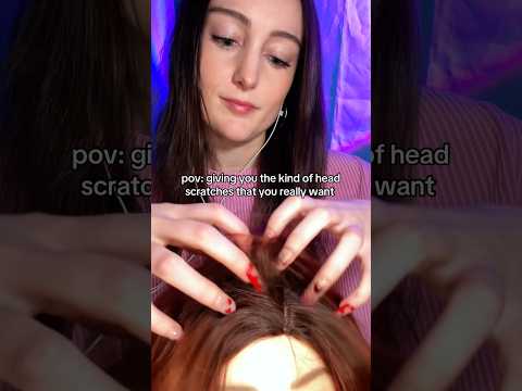 pov: giving you the kind of head massage that you really want #asmr