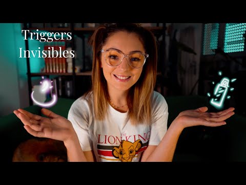 ♡ ASMR  - Je joue avec mes déclencheurs Invisibles ! (INVISIBLE TRIGGERS)♡