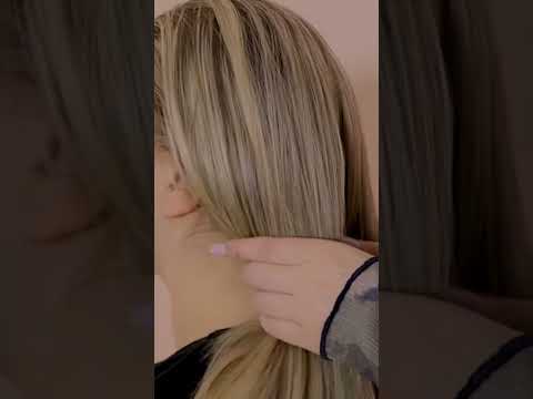 asmr hair play and scalp massage on a real person