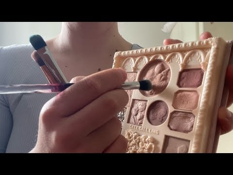 Lofi asmr I do ur nude makeup so you can sleep well 😴 - no talking & no tapping 