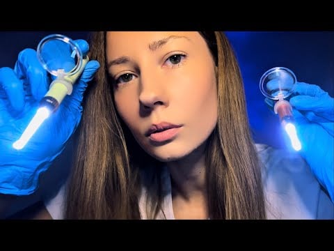 ASMR Eye Exam 👁️ Vision Test & Eye Doctor Roleplay for Sleep 😴